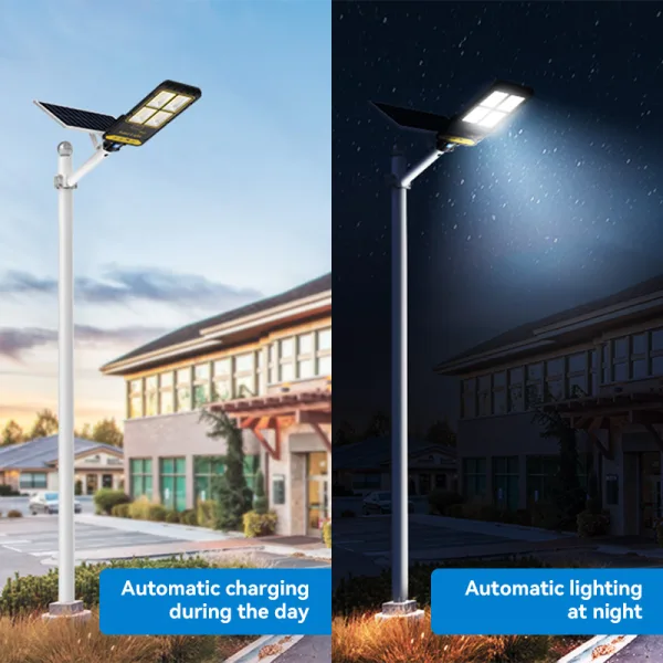 Aluminum Solar Light Outdoor Lighting Energy Saving Waterproof Ip66 Led Solar Street Light For Latin America Market