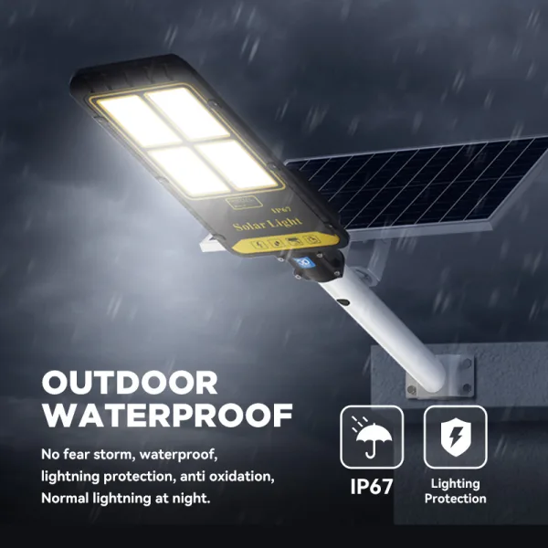 Aluminum Solar Light Outdoor Lighting Energy Saving Waterproof Ip66 Led Solar Street Light For Latin America Market