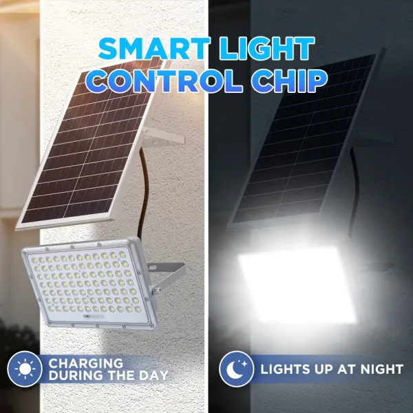 New 200W Outdoor Solar Light Waterproof Aluminum Led Solar Flood Light For Garden Courtyard