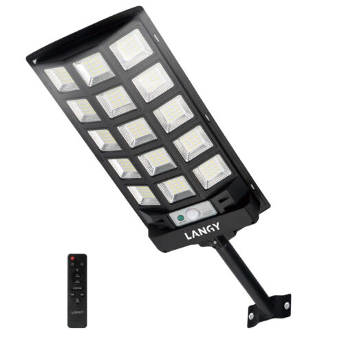 Outdoor Solar Wall Light with Motion Sensor - Dusk to Dawn, 5000mAh Battery, for Garden Pathway Security