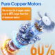 1300CFM Smart Temperature Control Exhaust Fan with Copper Motor