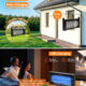 LANGY 20W Solar Mosquito Killer Lamp | Upgraded Bug Zapper for Indoor & Outdoor