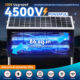 LANGY Upgraded Solar Bug Zapper For Outdoor & Indoor Use