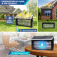 LANGY Upgraded Solar Bug Zapper For Outdoor & Indoor Use