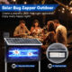 LANGY Upgraded Solar Bug Zapper For Outdoor & Indoor Use