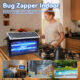 LANGY Upgraded Solar Bug Zapper For Outdoor & Indoor Use