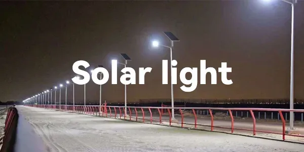 solar light-banner